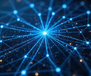 Abstract network connections symbolizing third-party interactions